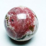 インカローズ(ロードクロサイト)丸玉 52mm [T145-1746]