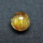 ゴールドタイチンルチル入り水晶丸玉 11mm [t145-2336]