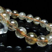 ファイナルグレード金針ルチル水晶ブレスレット11mm