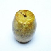 フォッシルコーラル 天珠 化石珊瑚[T155-2267]
