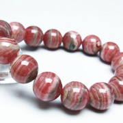 インカローズ(ロードクロサイト)ブレスレット14mm