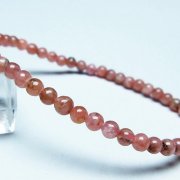 インカローズ(ロードクロサイト)ブレスレット 4mm [T16-15485]