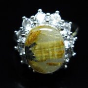 極上美品♡５Ａ ゴールドタイチンルチル リング ルチル「指輪」の商品一覧ページ｜銀座東道天然石専門店