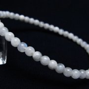 ムーンストーンブレスレット 4mm [T18-9486]