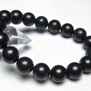 シュンガイト ブレスレット 12mm [t20-7208]