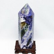 輸入雑貨　天然水晶石　クリスタルアート　ブランドロゴ　『TIFFANY』　宝石 ティファニーストーン、アメリカ・ユタ州でのみ産出｜銀座東道天然石専門店