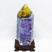 輸入雑貨　天然水晶石　クリスタルアート　ブランドロゴ　『TIFFANY』　宝石 N3105 2個 ミニジェムツリー 天然石 クリスタル水晶 浄化 2 x（1ヶ