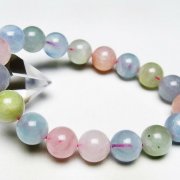 MIXベリルブレスレット 緑柱石 12mm [T237-4373]