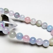 MIXベリルブレスレット 緑柱石 8mm [T237-4419]