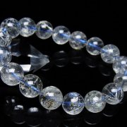 感謝企画❣️16mmホワイトガーデンクォーツ&9.5mmヒマラヤ水晶ブレスレット 感謝企画 16mmホワイトガーデンクォーツ&9 5mmヒマラヤ水晶