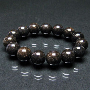 ブラックオパールブレスレット14mm[T249-4028]
