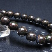 ブラックオパールブレスレット 11mm [T249-4575]