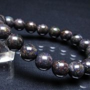 ブラックオパールブレスレット 10mm [T249-4641]