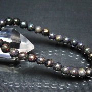 ブラックオパールブレスレット 6mm [t249-4960]