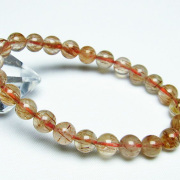 トルマリンインクォーツブレスレット7mm