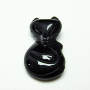 黒曜石　こくよう石(オブシディアン)原石　置き物 オブシディアン（黒曜石）は太古の昔には石器に使用された歴史の