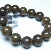 ルチルインアゲート ブレスレット 16mm [t258-2079]