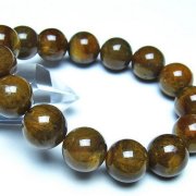 ルチルインアゲート ブレスレット 14mm [t258-2166]