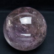 お値下げ！　紫色天然石　丸玉　直径8.7cm　重量1150g 紫色天然石丸玉直径8.7cm重量1150g