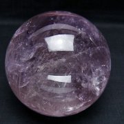 天然～愛の守護石～夢幻紫水晶丸玉B80G1/270G05A GOLD STONE アメジスト 紫水晶 丸玉 ブラジル バイーア州産 AAA