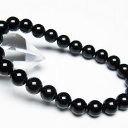 ゴールドキャッツアイオブシディアンブレスレット 8mm [T265-1770]