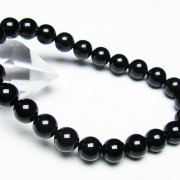 ゴールドキャッツアイオブシディアンブレスレット 8mm [T265-1785]