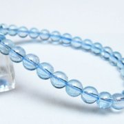 ブルートパーズブレスレット 6mm [t280-2749]