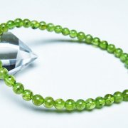 ペリドットブレスレット 5mm [T283-10735]