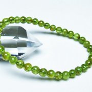 ペリドットブレスレット5mm