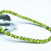 ペリドットブレスレット 4mm [T283-10812]