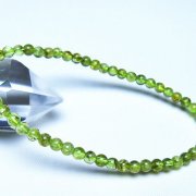 ペリドットブレスレット 4mm [t283-11127]
