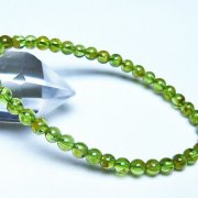 ペリドットブレスレット 5mm [t283-11138]