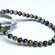 デュモルチェライトインクォーツ ブレスレット6mm[T286-3457]