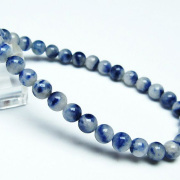 『穏』デュモルチェライトインクォーツのマクラメブレスレット 穏』デュモルチェライトインクォーツのマクラメブレスレット 穏