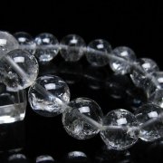 アイリスクォーツ 虹入り レインボー水晶 ブレスレット 13mm [T303-1414]