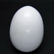 漢白玉たまご置物 [t306-3031]