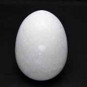 漢白玉たまご置物 [t306-3183]