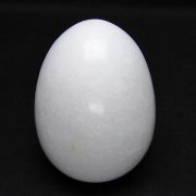 漢白玉たまご置物 [t306-3187]