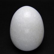 漢白玉たまご置物 [t306-3218]