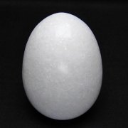 漢白玉たまご置物 [t306-3233]