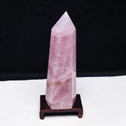 ローズクォーツ六角柱