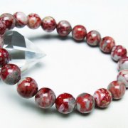 ラリマー×セリサイトインクォーツ×ブルーアパタイトデザインブレス ☆]完全限定品ブレス【月のしずく】（セリサイトインローズ