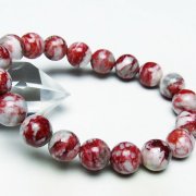 シナバークォーツ　賢者の石ブレスレット11mm