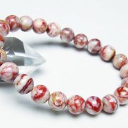 シナバークォーツ　賢者の石ブレスレット9mm