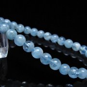 ⭐︎【天然】アクアマリン ブレスレット 14mm 52.4g Amazon | [石流通センター] ブレスレット カラーチェンジアクアマリン