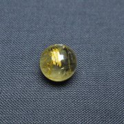 ゴールドタイチンルチル入り水晶丸玉 10mm [t355-1180]