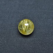 ゴールドタイチンルチル入り水晶丸玉 10mm [t355-1203]