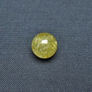 ゴールドタイチンルチル入り水晶丸玉 10mm [T355-1207]