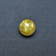 ゴールドタイチンルチル入り水晶丸玉 10mm [t355-1220]