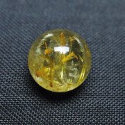 ゴールドタイチンルチル入り水晶丸玉10mm